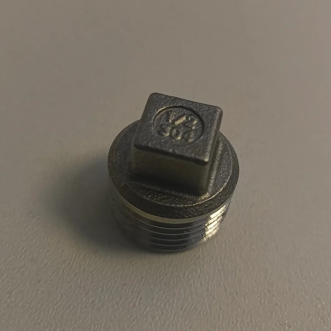 Bouchon mâle - inox 304 - 1/2" — image 1/2