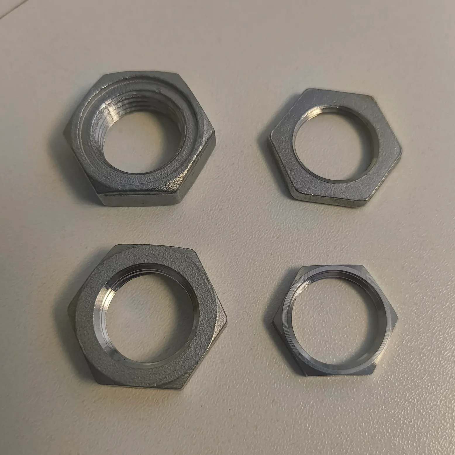Ecrou 1/2" - inox 304 - diverses épaisseurs — image 1/2
