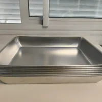 Plateau - inox 304 - 40 x 30 x 6 cm — image principale