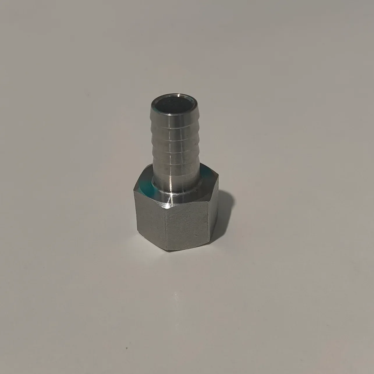 Raccord 1/2" femelle vers barb 12.7 mm - inox 304 — image 1/2