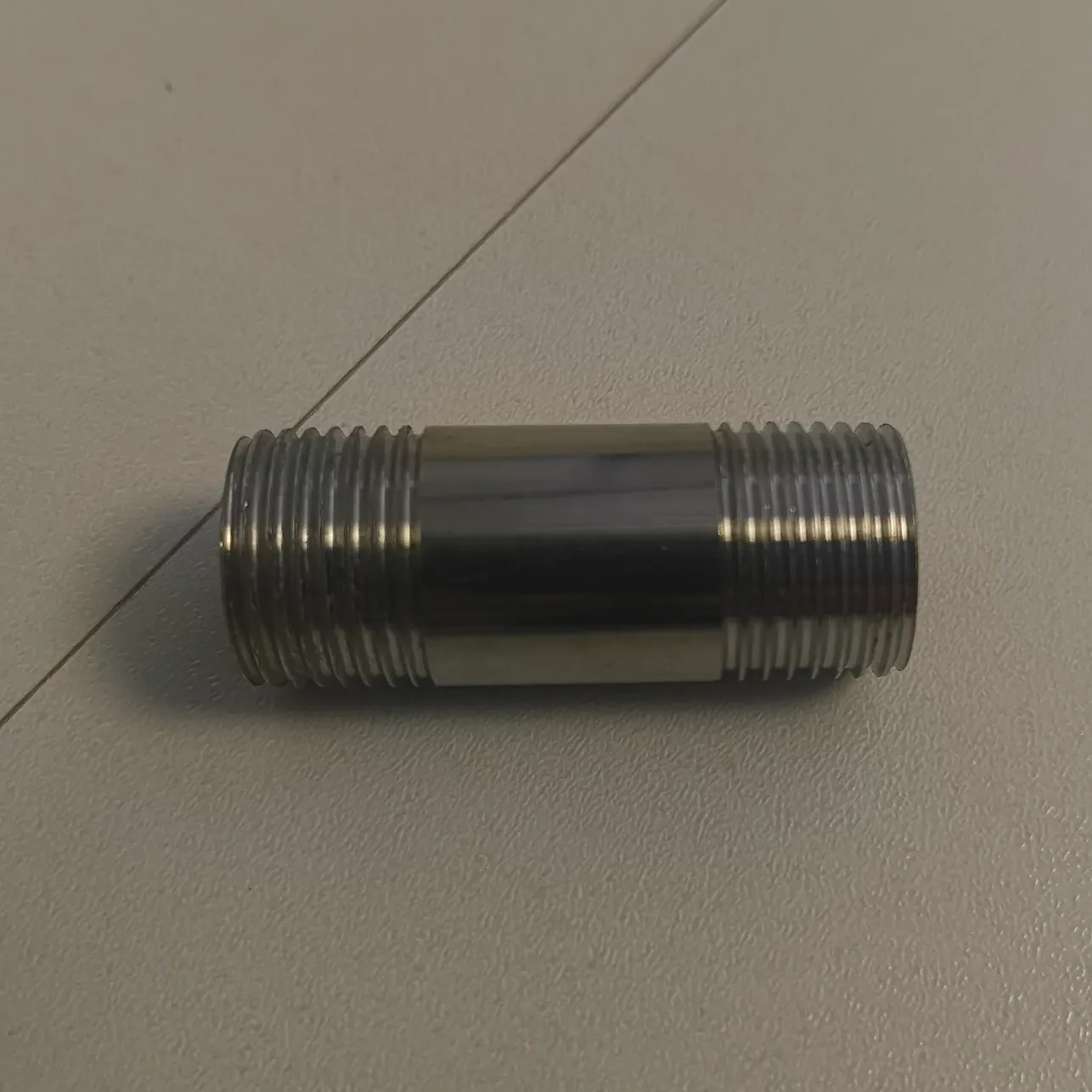 Raccord droit inox 1/2" — image 1/1