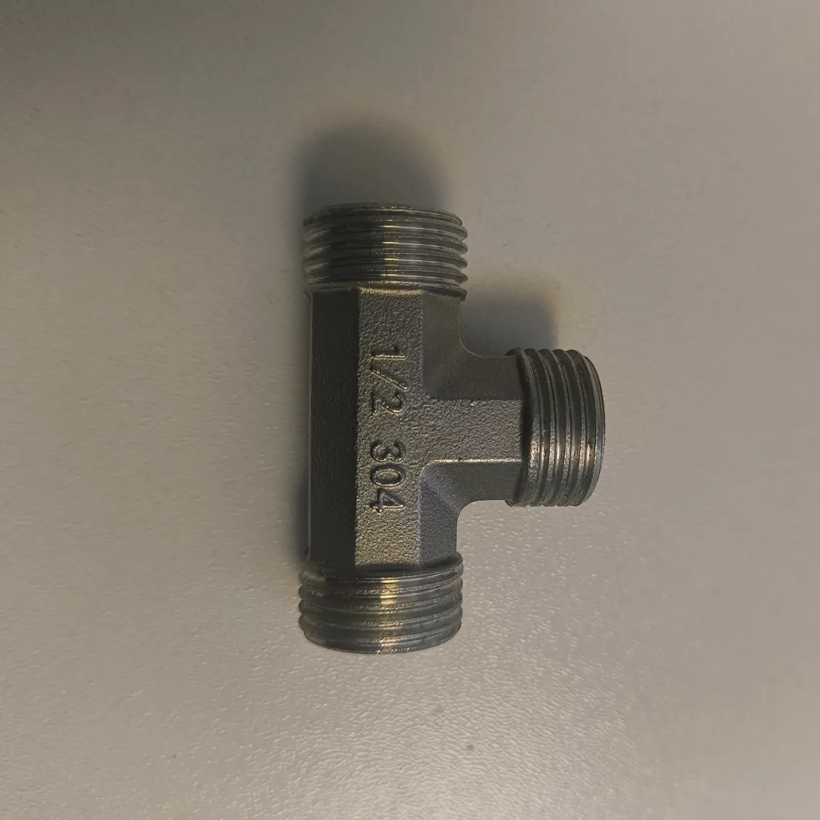 Té mâle - inox 304 - 1/2" — image 1/1